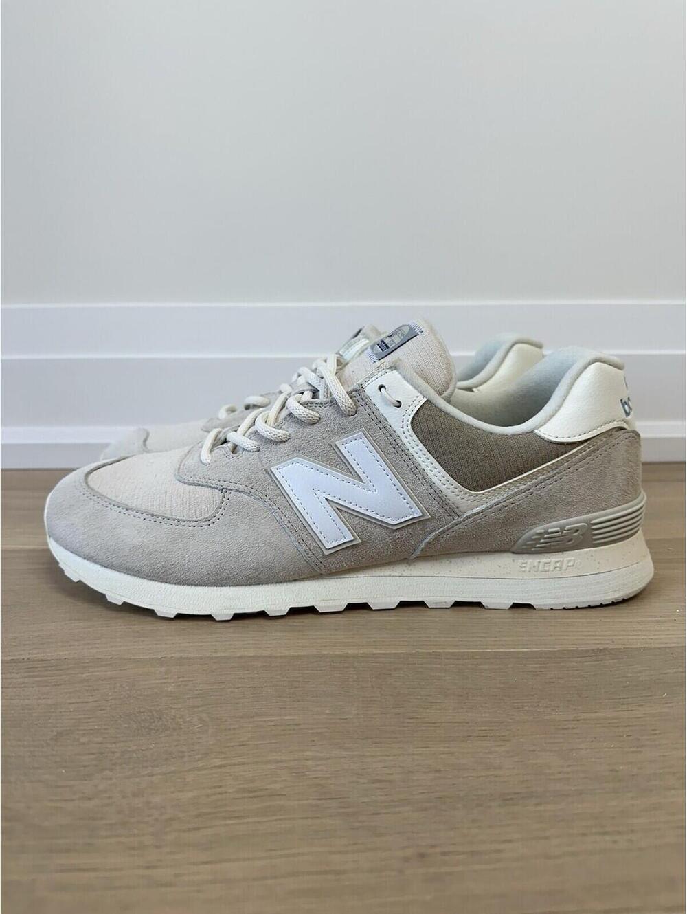 New Balance 574 Linen Sea Salt Men’s Size 13